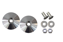 Load image into Gallery viewer, Kentrol 30723 Hood Bumper Deletes For 97-19 Wrangler JK/TJ