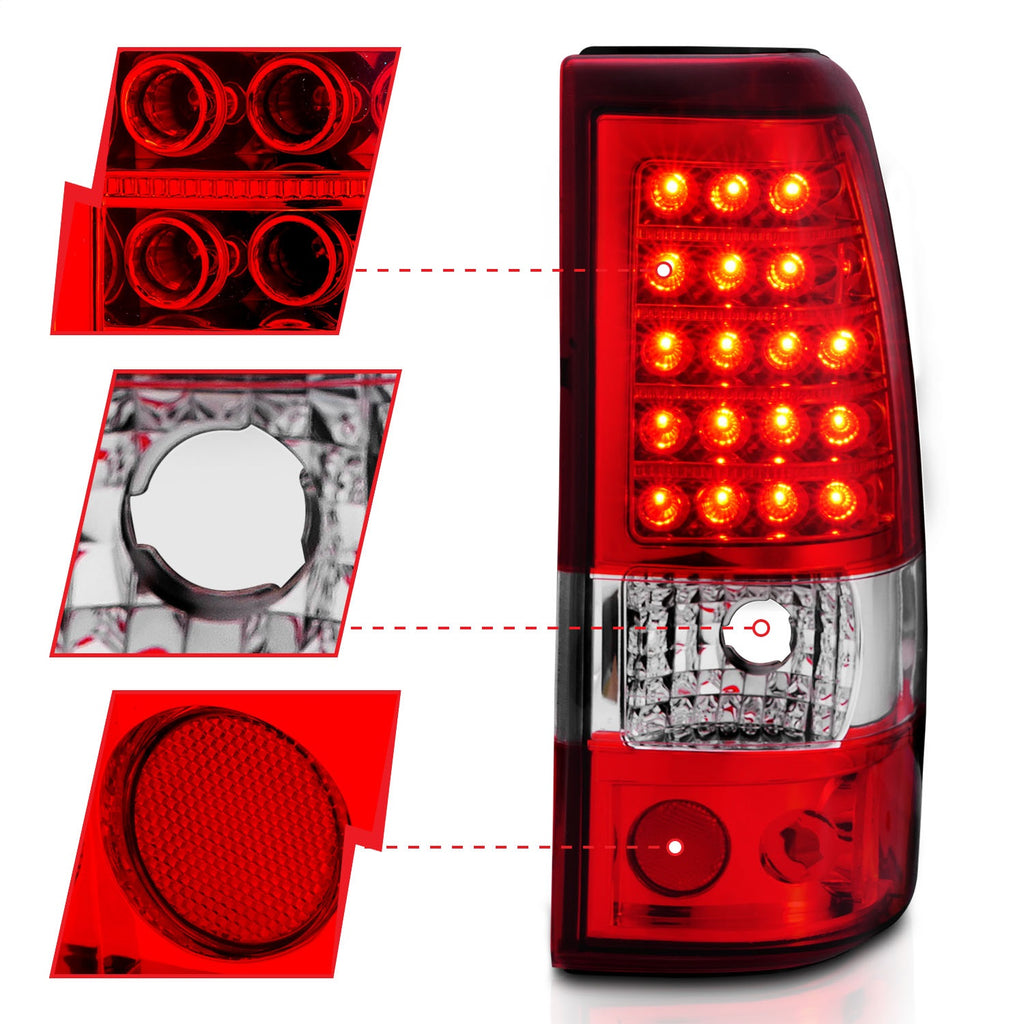 Anzo USA 311007 Tail Light Assembly