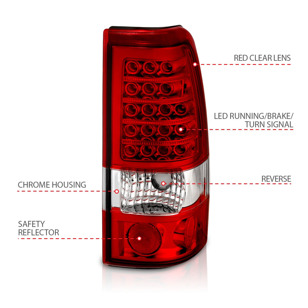 Anzo USA 311010 Tail Light Assembly