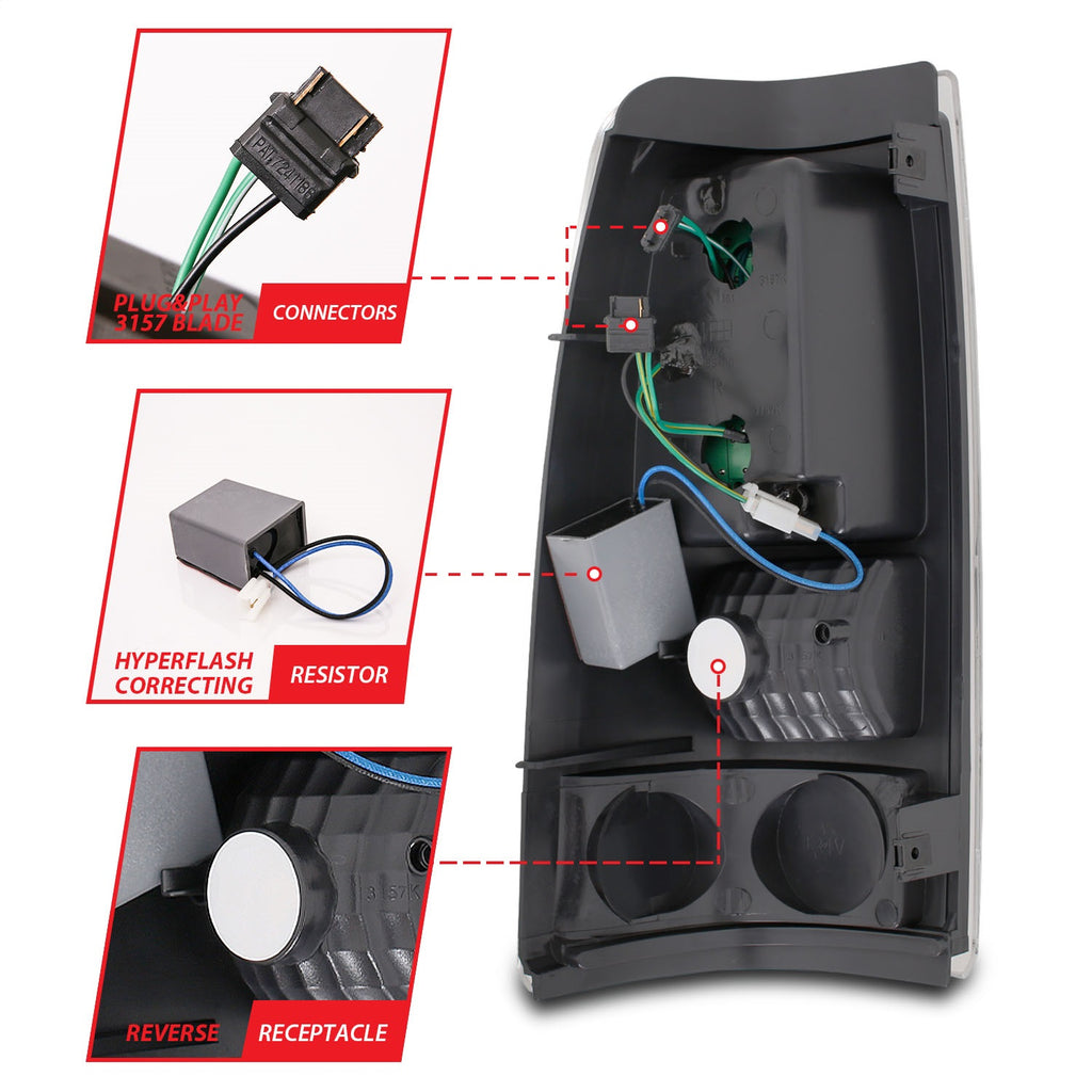 Anzo USA 311010 Tail Light Assembly