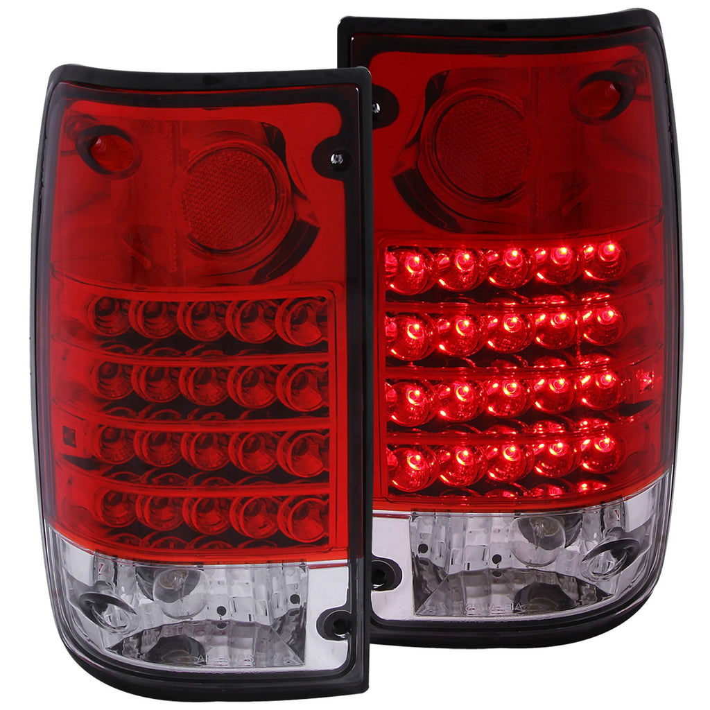 Anzo USA 311043 Tail Light Assembly Fits 89-95 Pickup