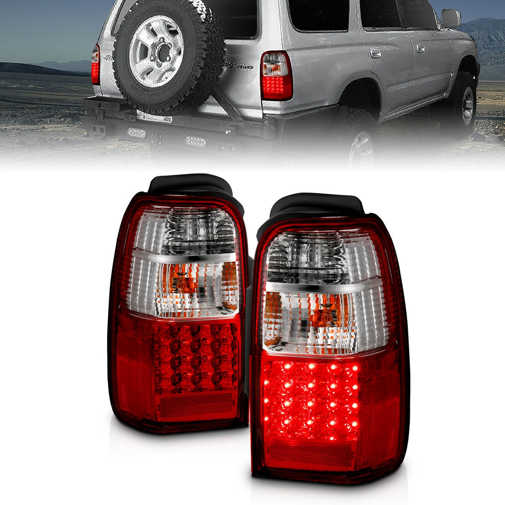 Anzo USA 311070 Tail Light Assembly Fits 01-02 4Runner