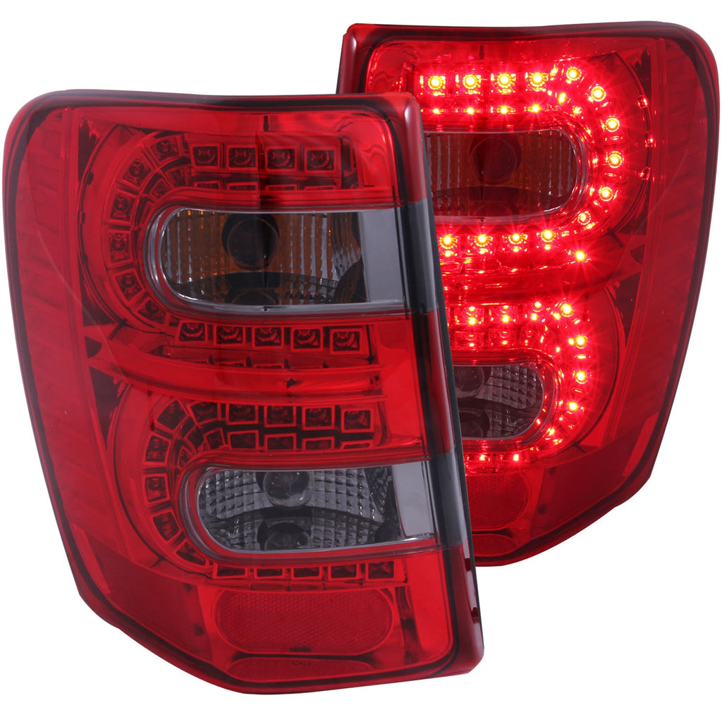 Anzo USA 311180 Tail Light Assembly Fits 99-04 Grand Cherokee (WJ)