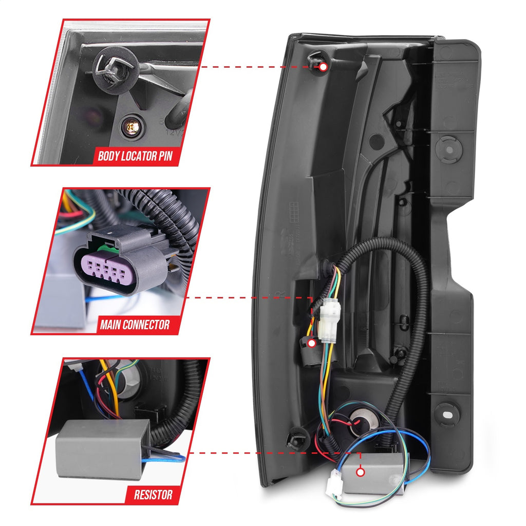 Anzo USA 311232 Tail Light Assembly
