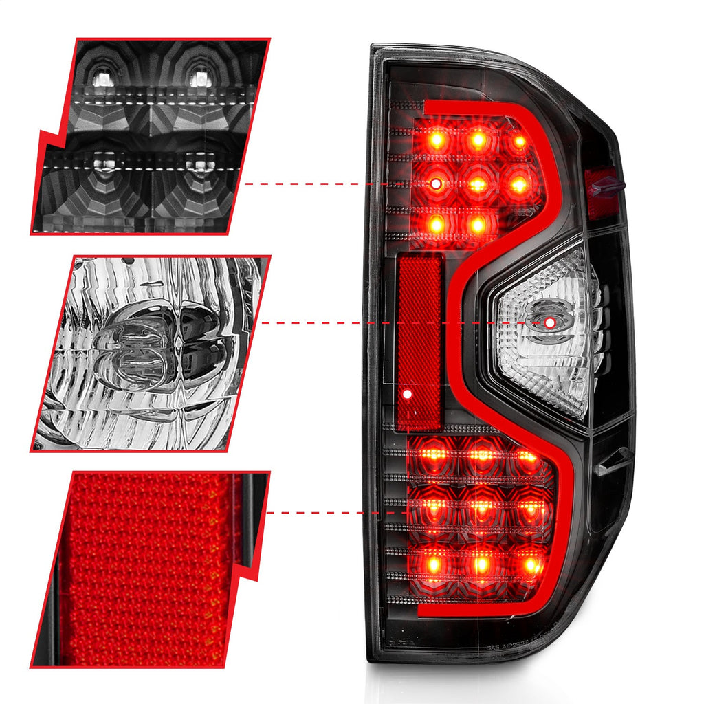 Anzo USA 311233 Tail Light Assembly Fits 14-21 Tundra