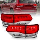 Anzo USA 311250 Tail Light Assembly Fits 14-18 Grand Cherokee (WK2)