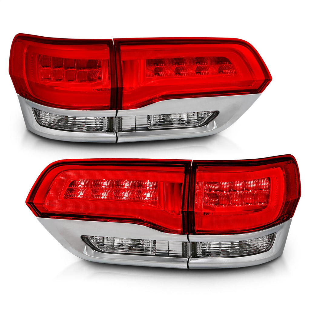 Anzo USA 311250 Tail Light Assembly Fits 14-18 Grand Cherokee (WK2)