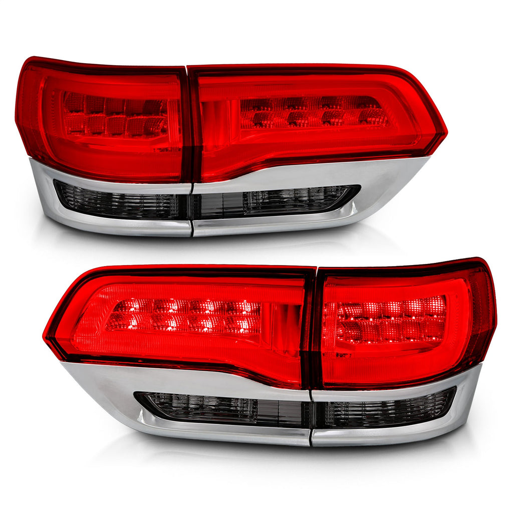 Anzo USA 311251 Tail Light Assembly Fits 14-18 Grand Cherokee (WK2)