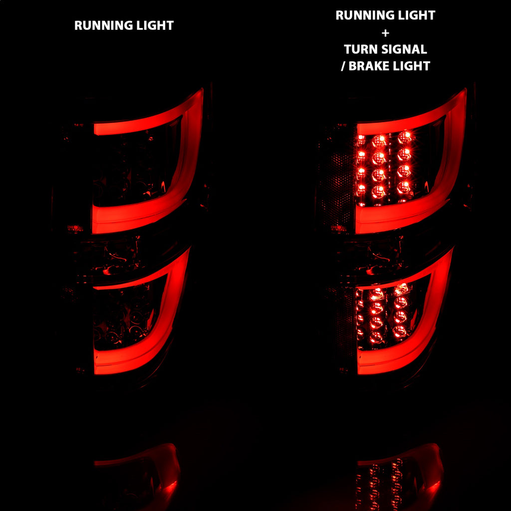 Anzo USA 311258 Tail Light Assembly Fits 09-13 F-150