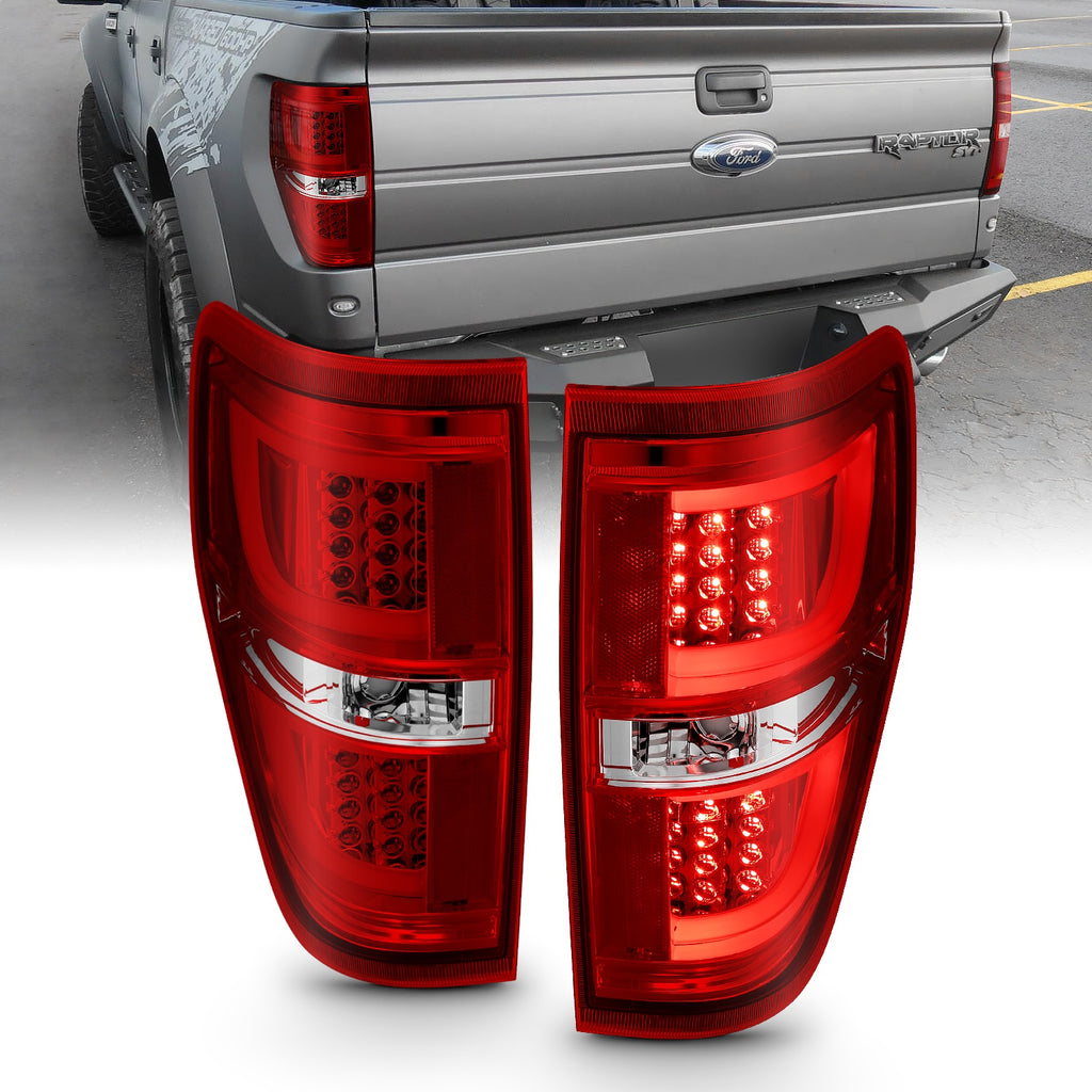 Anzo USA 311260 Tail Light Assembly Fits 09-14 F-150