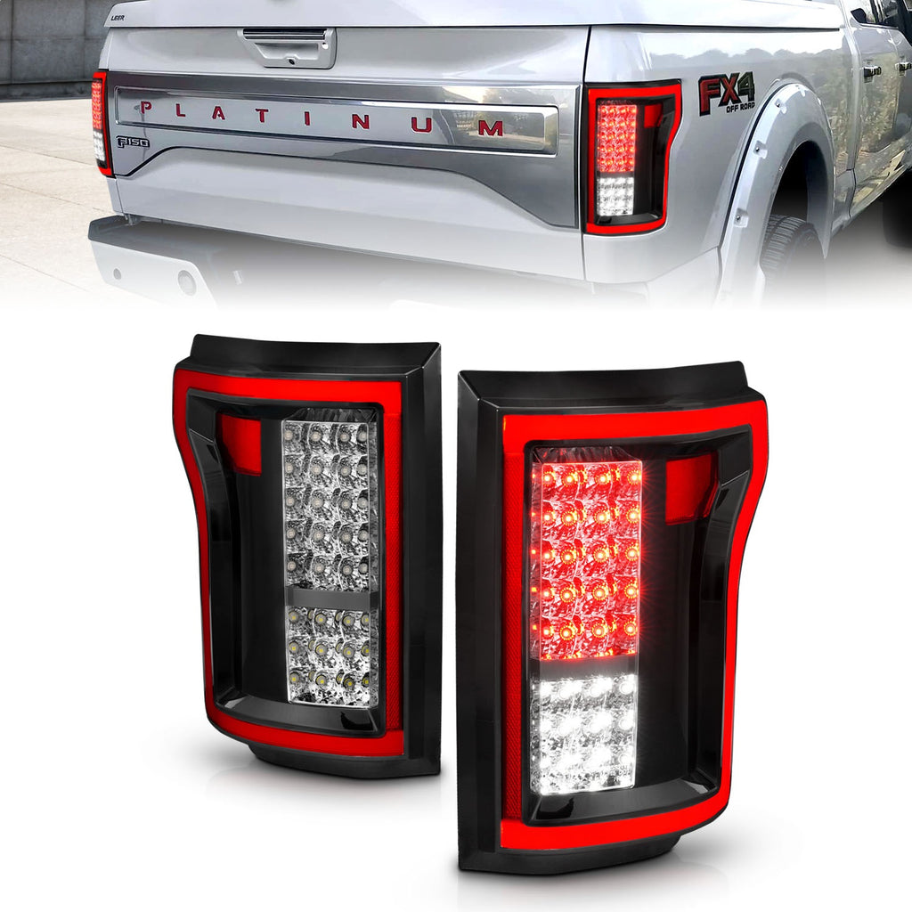 Anzo USA 311262 Tail Light Assembly Fits 15-17 F-150