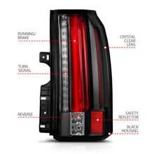 Load image into Gallery viewer, Anzo USA 311275 Tail Light Assembly Fits 15-19 Yukon Yukon XL