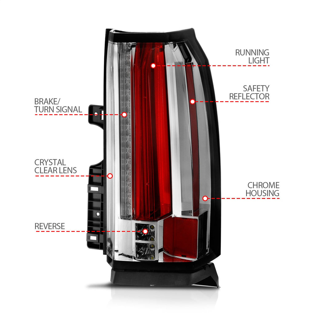 Anzo USA 311280 Tail Light Assembly