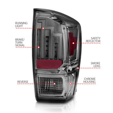 Load image into Gallery viewer, Anzo USA 311282 Tail Light Assembly Fits 16-23 Tacoma