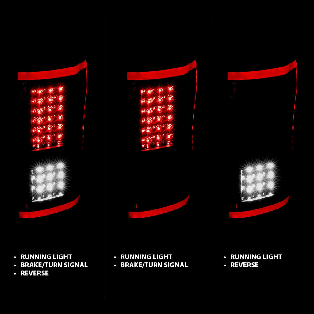 Anzo USA 311293 Tail Light Assembly Fits 15-17 F-150
