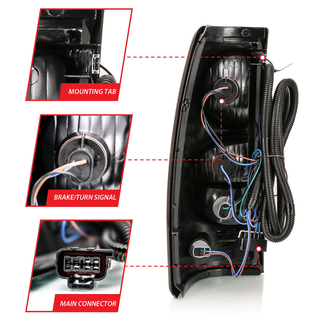 Anzo USA 311302 Tail Light Assembly