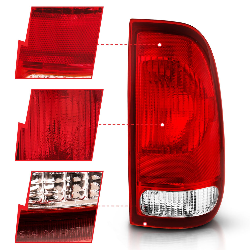 Anzo USA 311307 Tail Light Assembly Fits 99-07 F-250 Super Duty F-350 Super Duty
