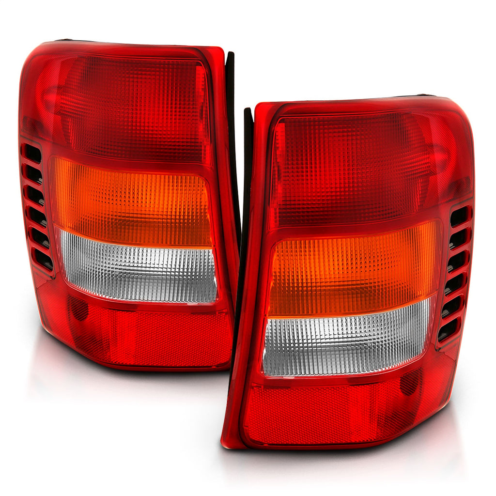 Anzo USA 311308 Tail Light Assembly Fits 99-04 Grand Cherokee (WJ)