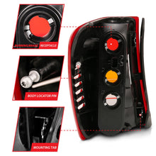 Load image into Gallery viewer, Anzo USA 311308 Tail Light Assembly Fits 99-04 Grand Cherokee (WJ)