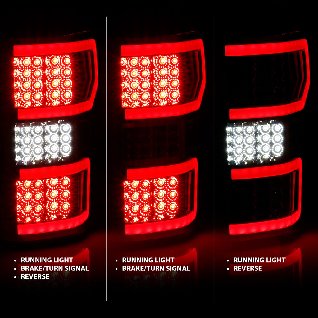 Anzo USA 311316 Tail Light Assembly Fits 18-20 F-150