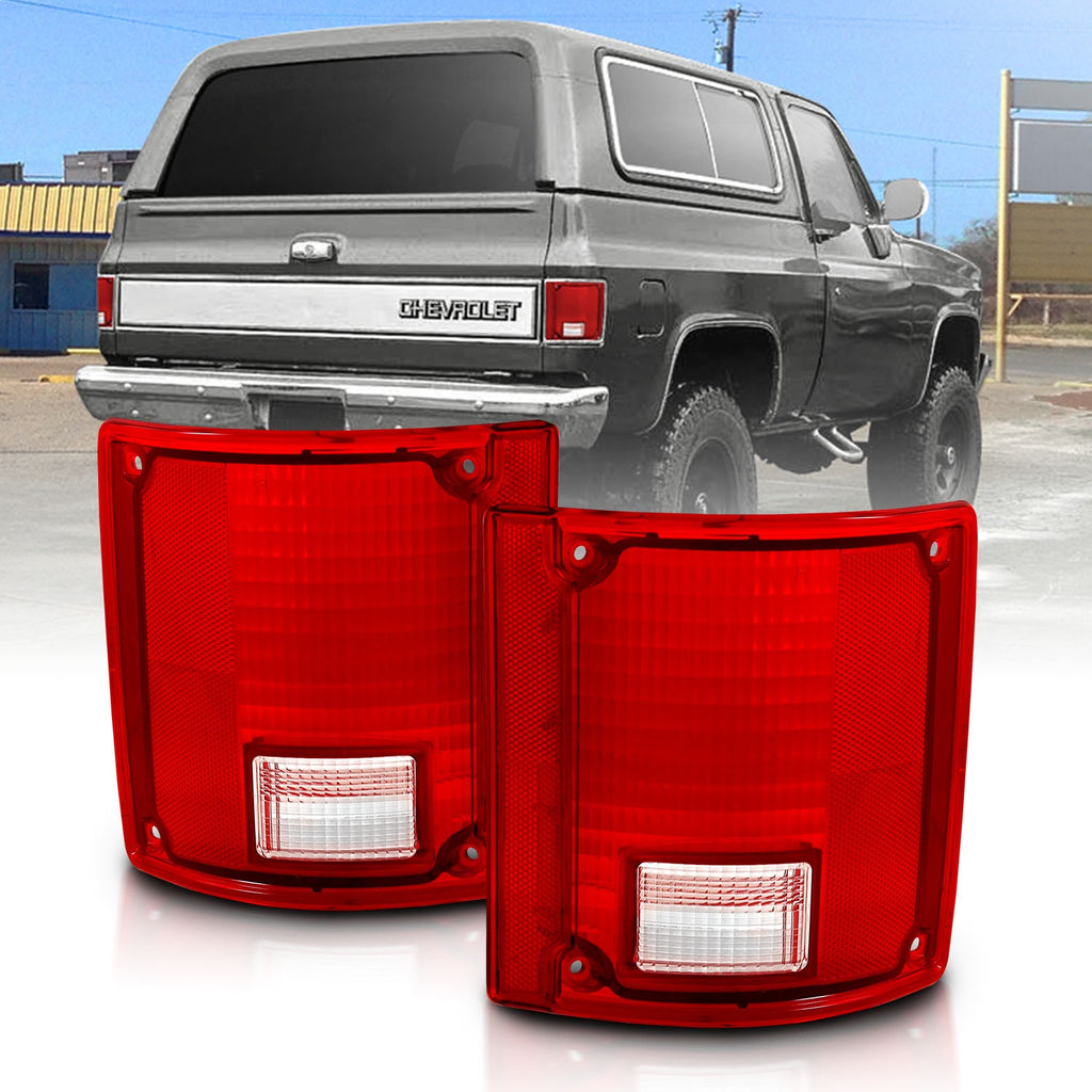Anzo USA 311317 Tail Light Assembly Fits 83-91 Blazer Jimmy