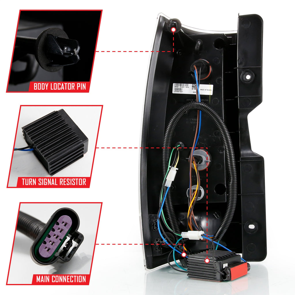 Anzo USA 311321 Tail Light Assembly