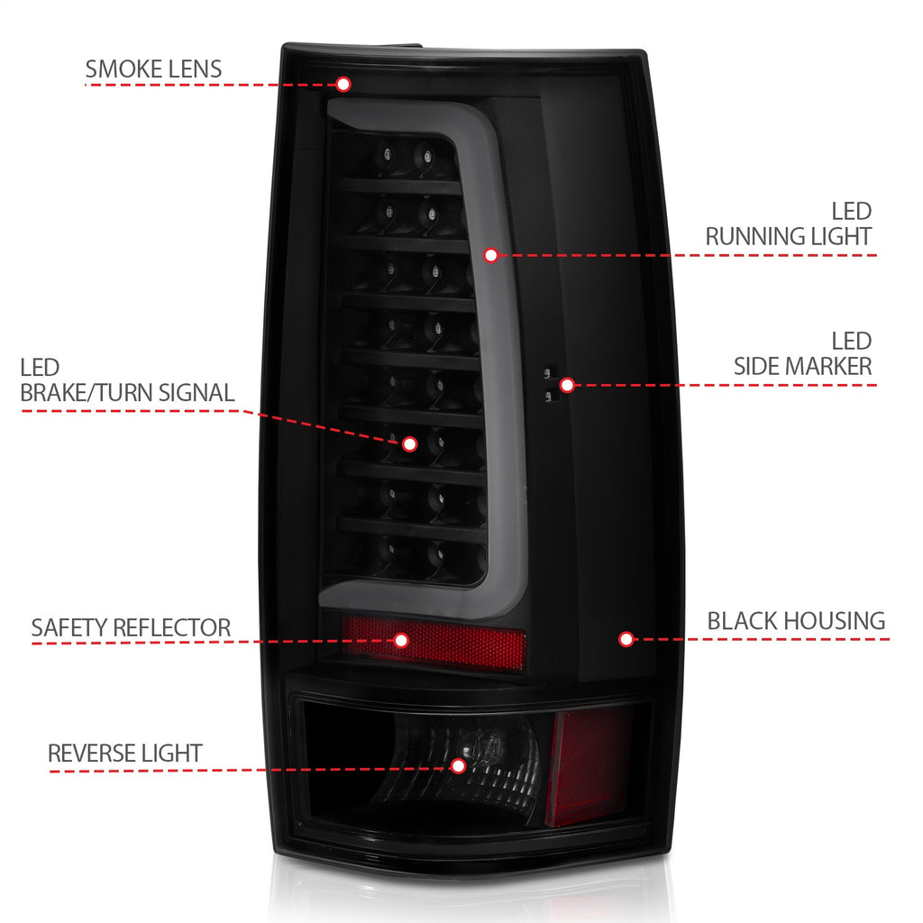 Anzo USA 311322 Tail Light Assembly