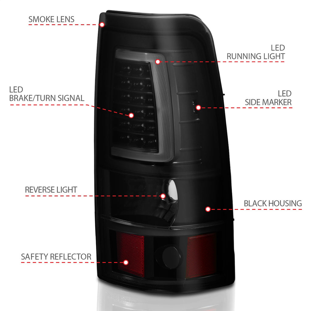 Anzo USA 311331 Tail Light Assembly