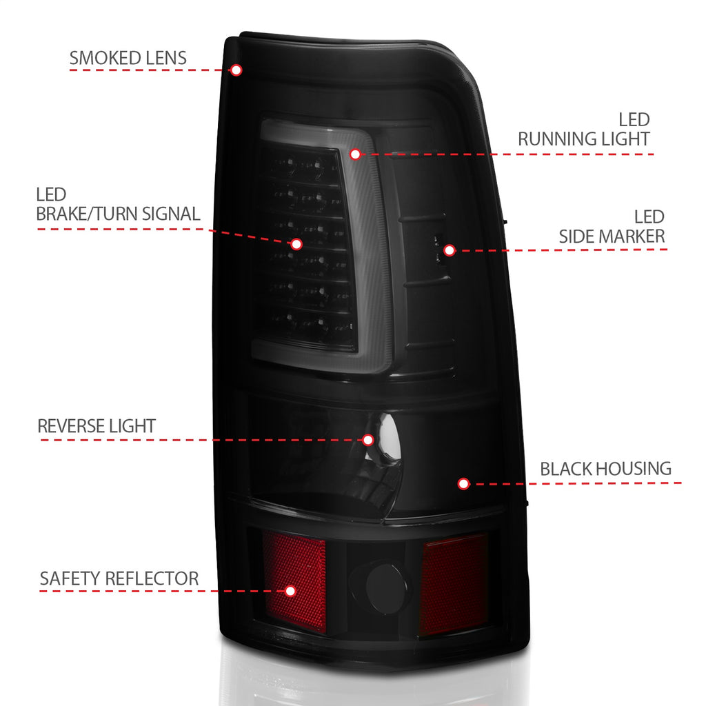 Anzo USA 311334 Tail Light Assembly
