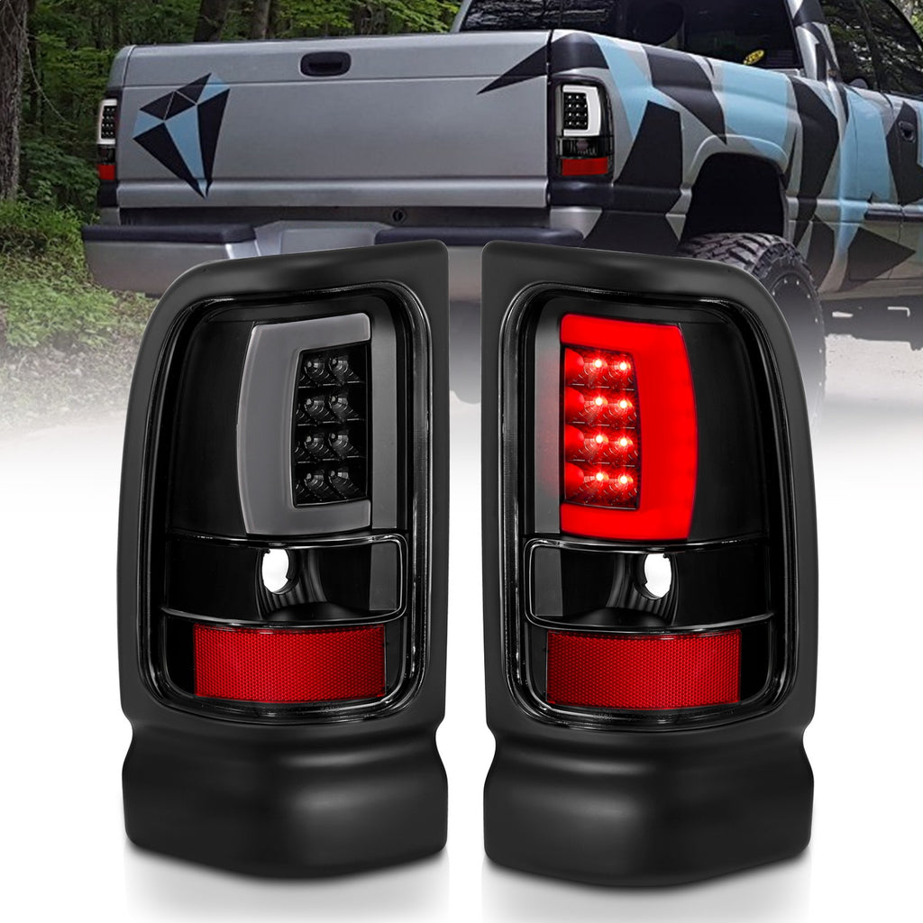 Anzo USA 311339 Tail Light Assembly Fits 94-02 Ram 1500 Ram 2500 Ram 3500