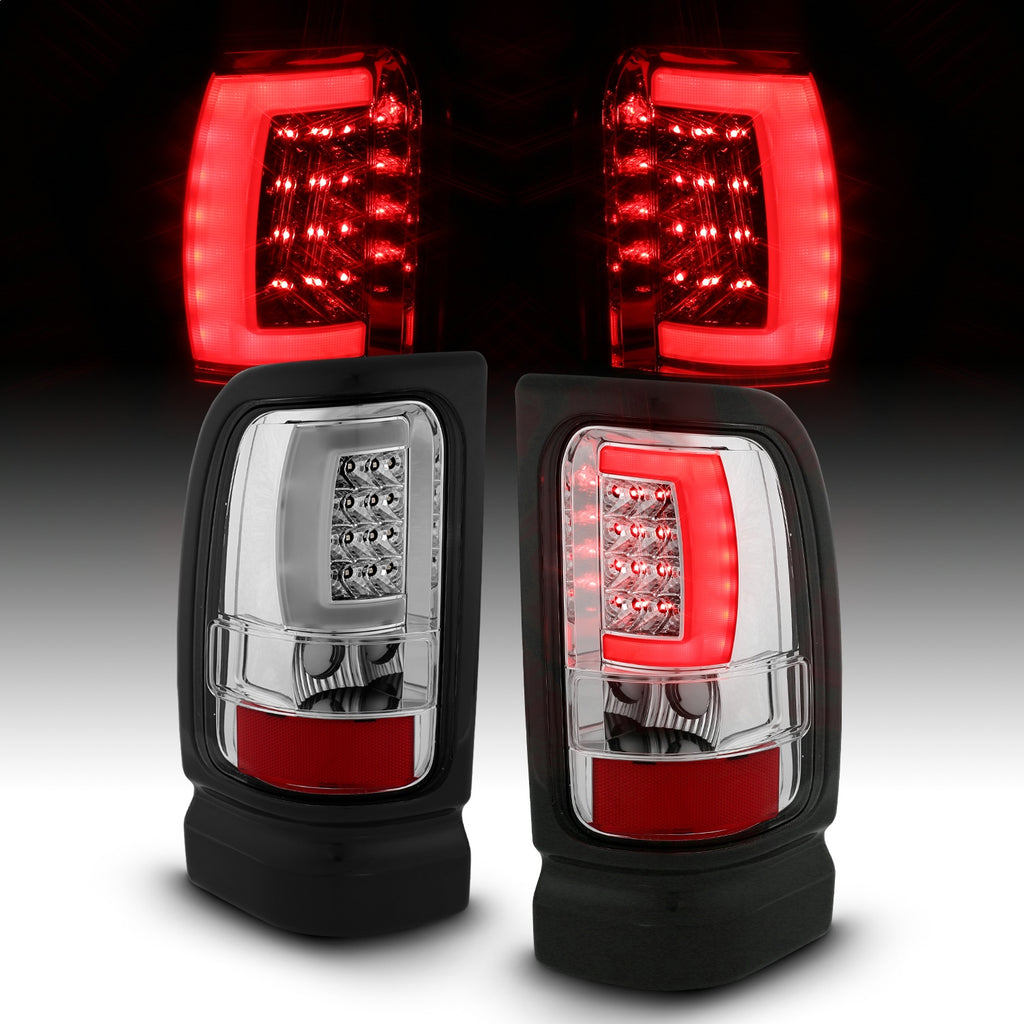 Anzo USA 311341 Tail Light Assembly Fits 94-02 Ram 1500 Ram 2500 Ram 3500