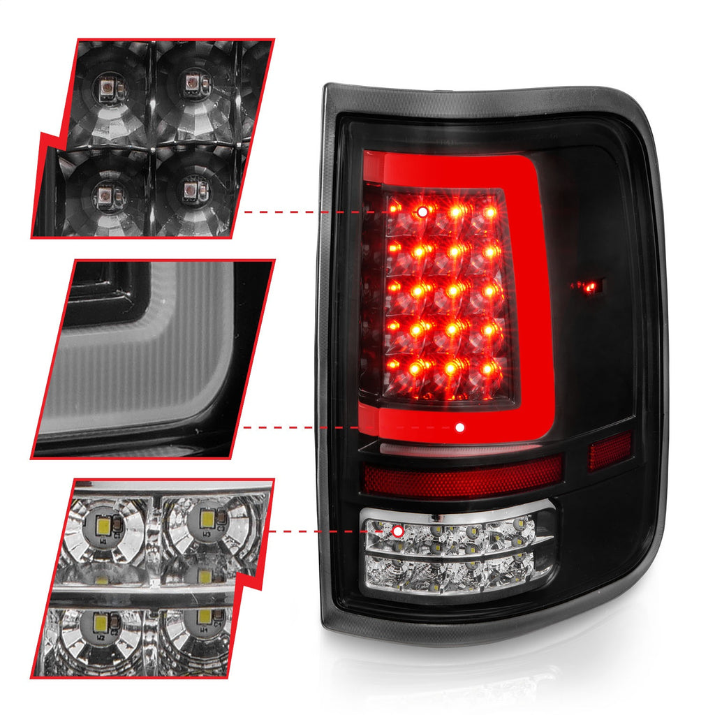 Anzo USA 311342 Tail Light Assembly Fits 04-08 F-150