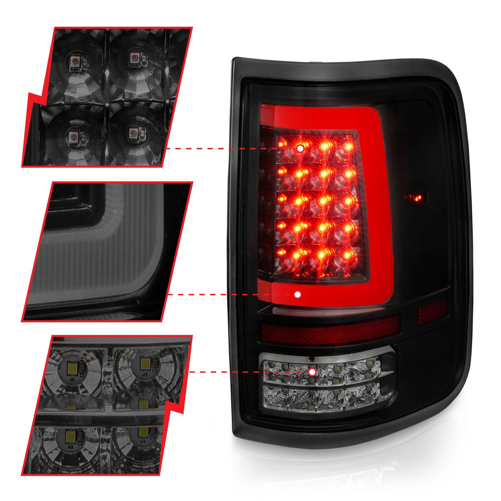 Anzo USA 311343 Tail Light Assembly Fits 04-08 F-150