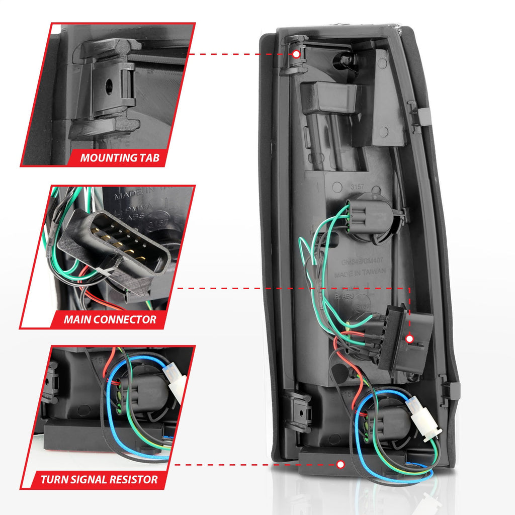 Anzo USA 311344 Tail Light Assembly
