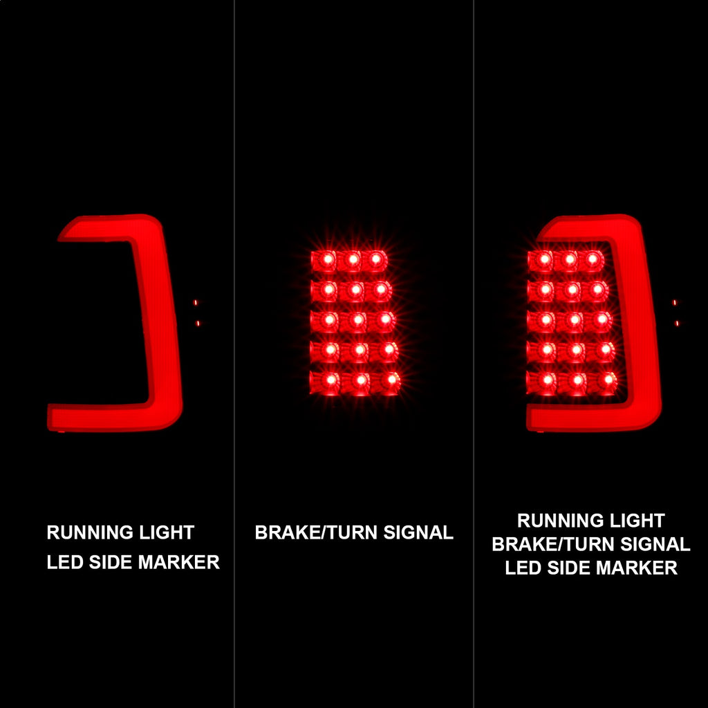 Anzo USA 311348 Tail Light Assembly Fits 97-04 Dakota