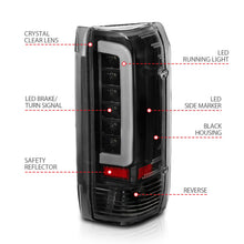 Load image into Gallery viewer, Anzo USA 311350 Tail Light Assembly Fits 89-96 Bronco F-150 F-250 F-350