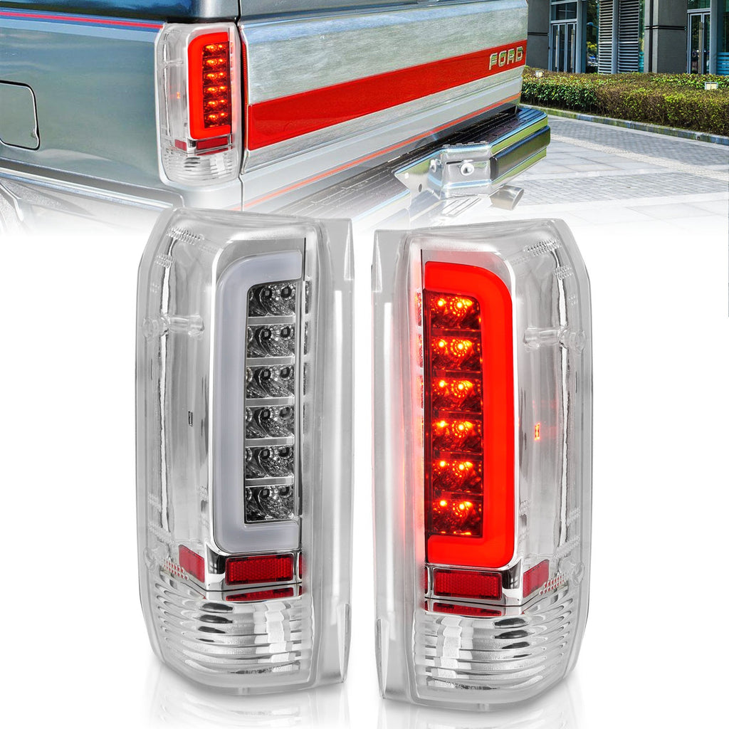 Anzo USA 311352 Tail Light Assembly Fits 88-96 Bronco F-150 F-250 F-350