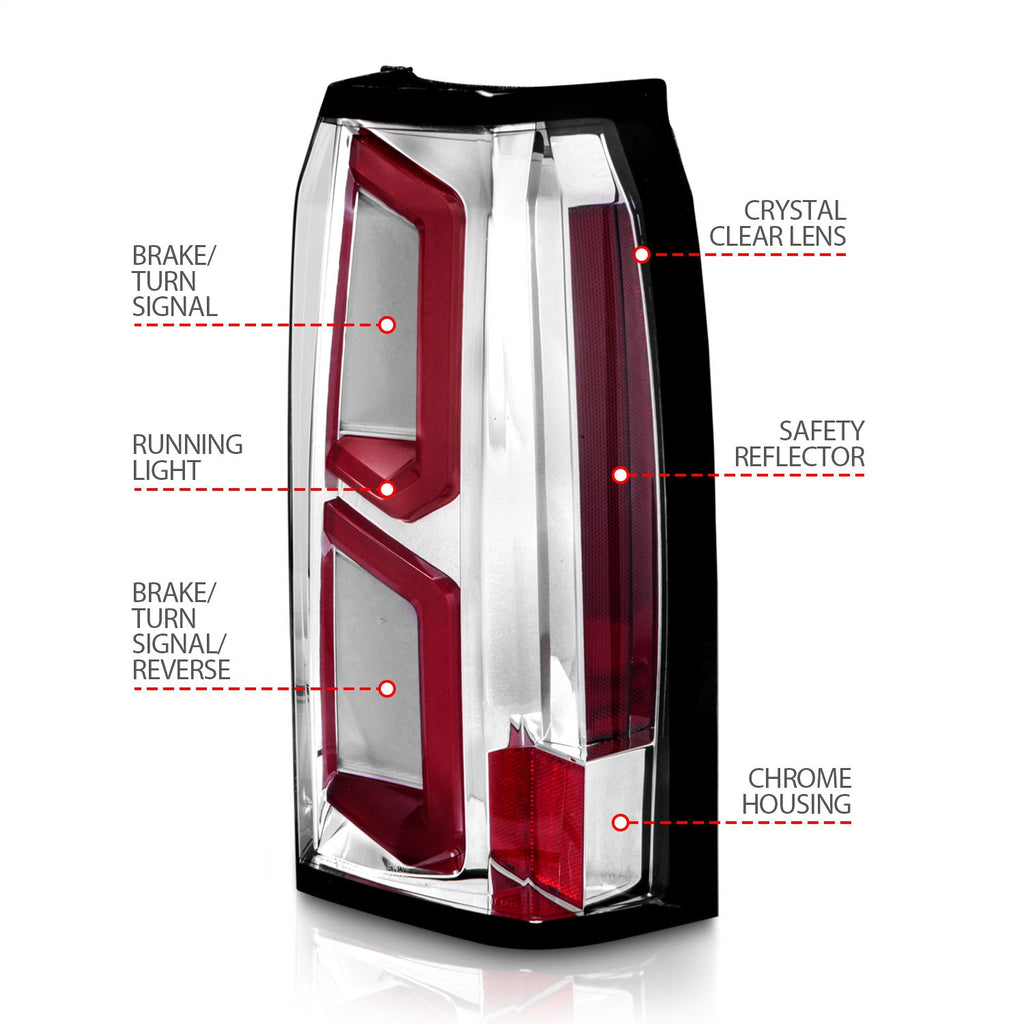 Anzo USA 311376 Tail Light Assembly