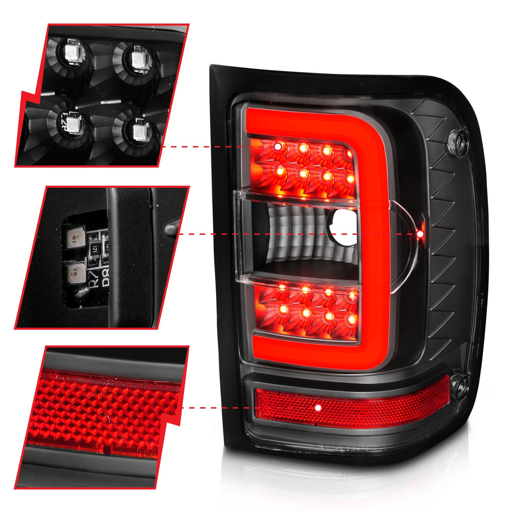 Anzo USA 311390 Tail Light Assembly Fits 01-11 Ranger
