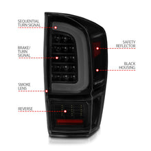 Load image into Gallery viewer, Anzo USA 311401 Tail Light Assembly Fits 16-23 Tacoma