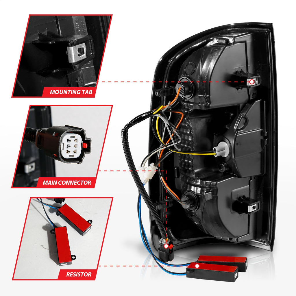 Anzo USA 311403 Tail Light Assembly Fits 15-21 Canyon
