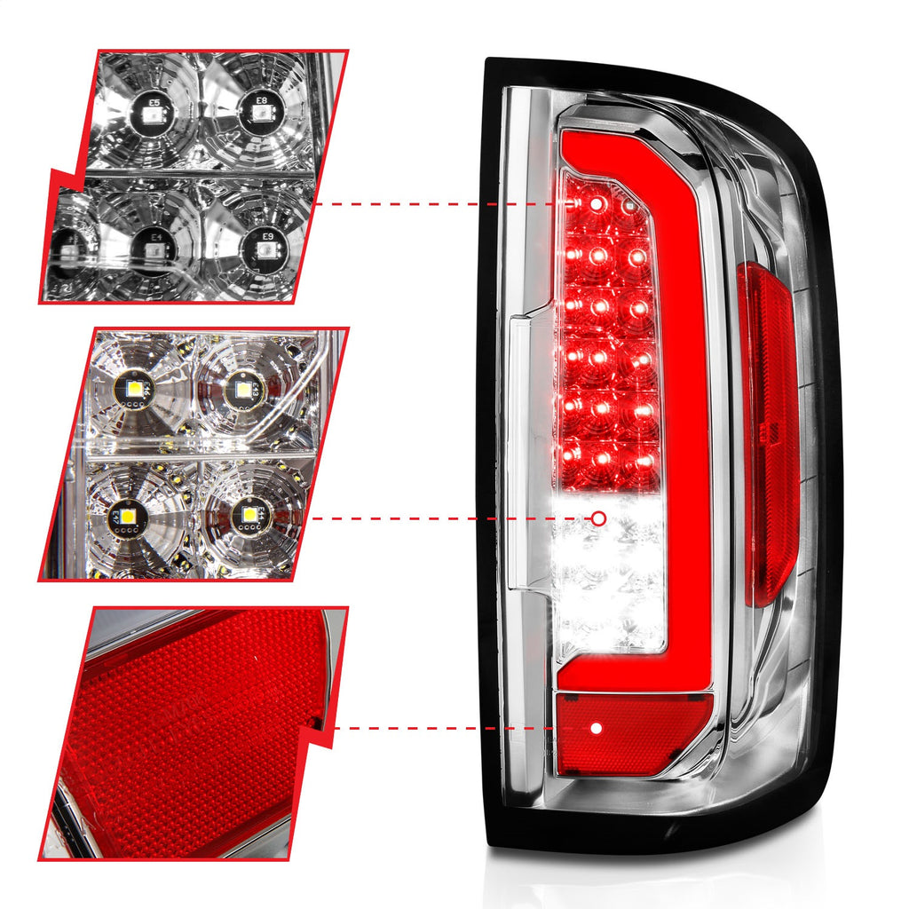 Anzo USA 311407 Tail Light Assembly Fits 15-22 Colorado