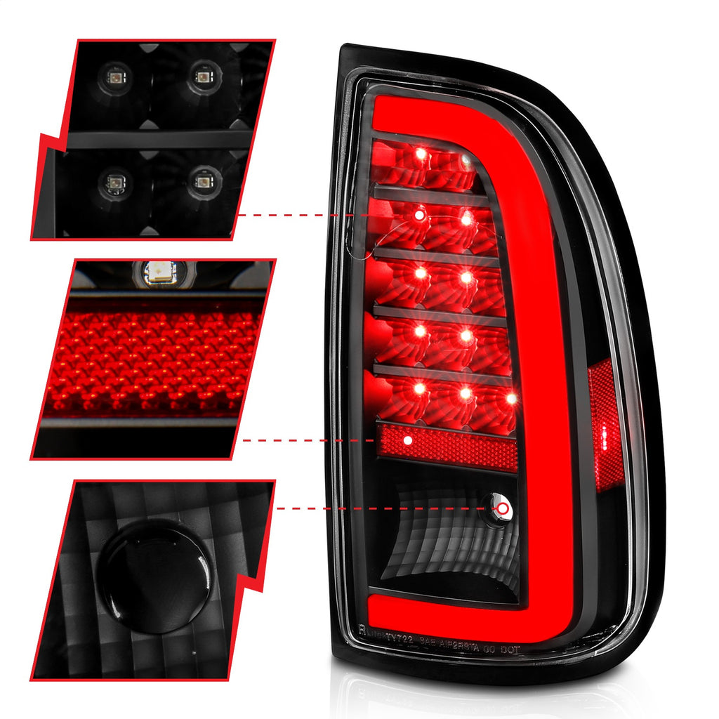 Anzo USA 311411 Tail Light Assembly Fits 00-06 Tundra