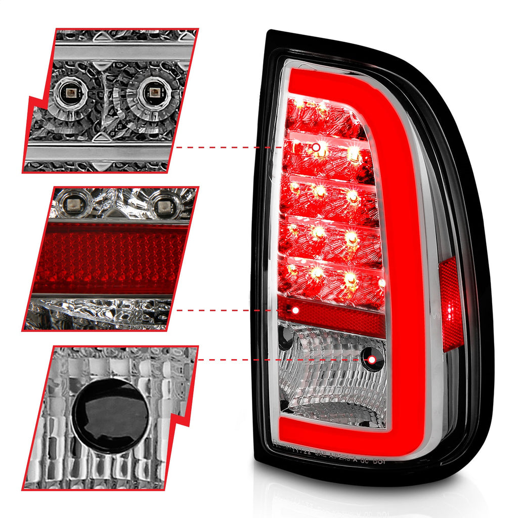 Anzo USA 311413 Tail Light Assembly Fits 00-06 Tundra