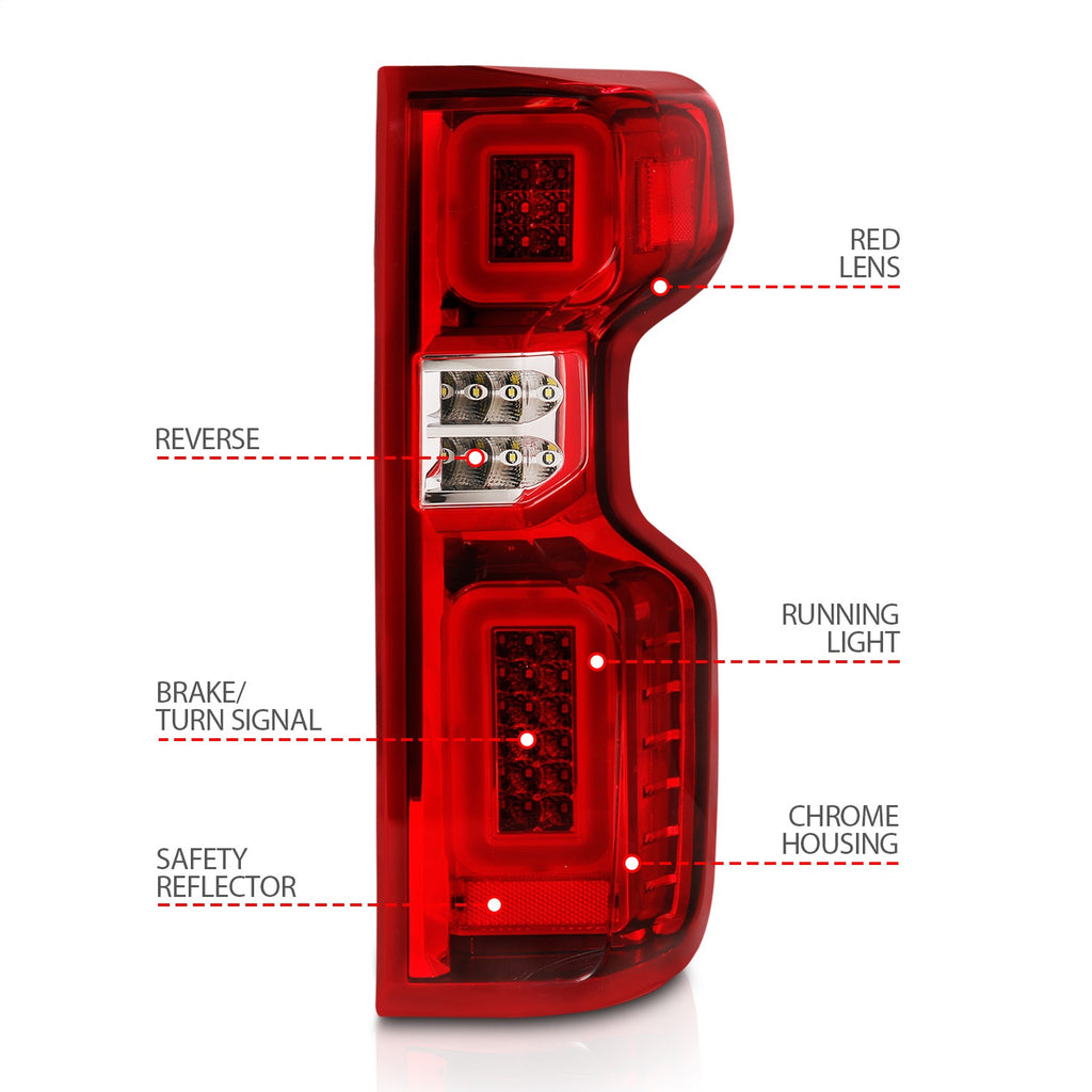 Anzo USA 311416 Tail Light Assembly