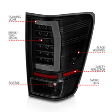 Load image into Gallery viewer, Anzo USA 311421 Tail Light Assembly Fits 04-15 Titan