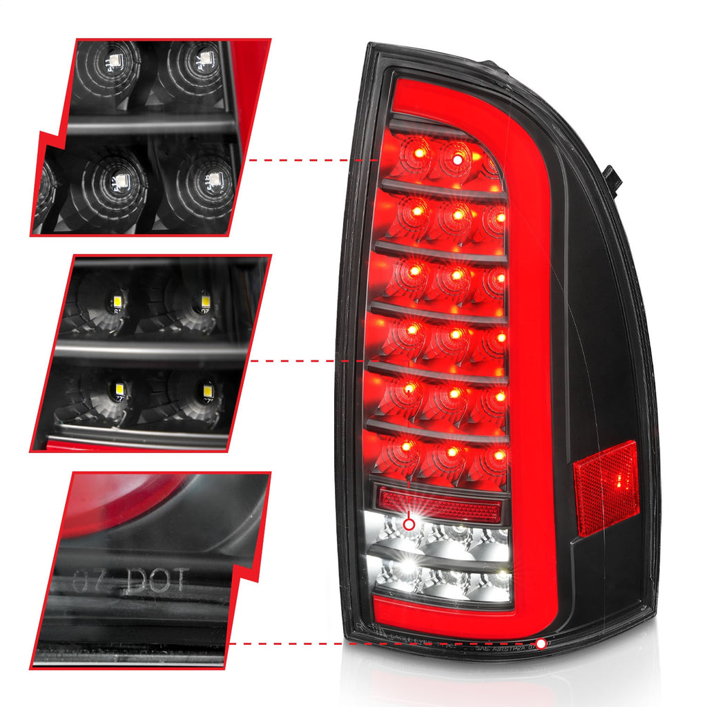 Anzo USA 311427 LED Projector Headlight Fits 05-15 Tacoma