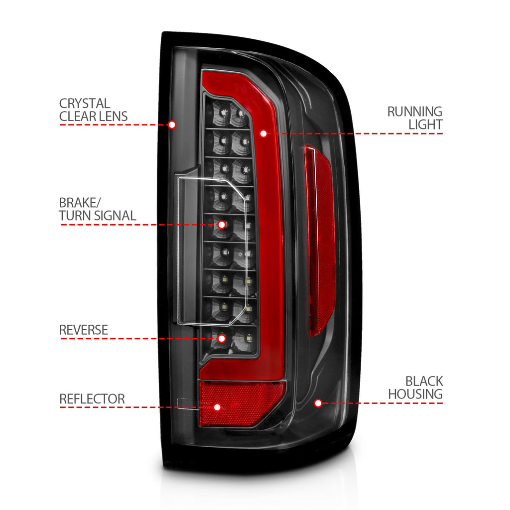 Anzo USA 311432 Tail Light Assembly Fits 15-22 Colorado