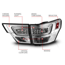 Load image into Gallery viewer, Anzo USA 311441 Tail Light Assembly Fits 11-13 Grand Cherokee (WK2)