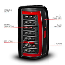 Load image into Gallery viewer, Anzo USA 311448 Tail Light Assembly Fits Suburban 1500 Suburban 2500 Tahoe Yukon